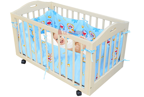 Giường cũi trẻ em 3 trong 1 Kitty