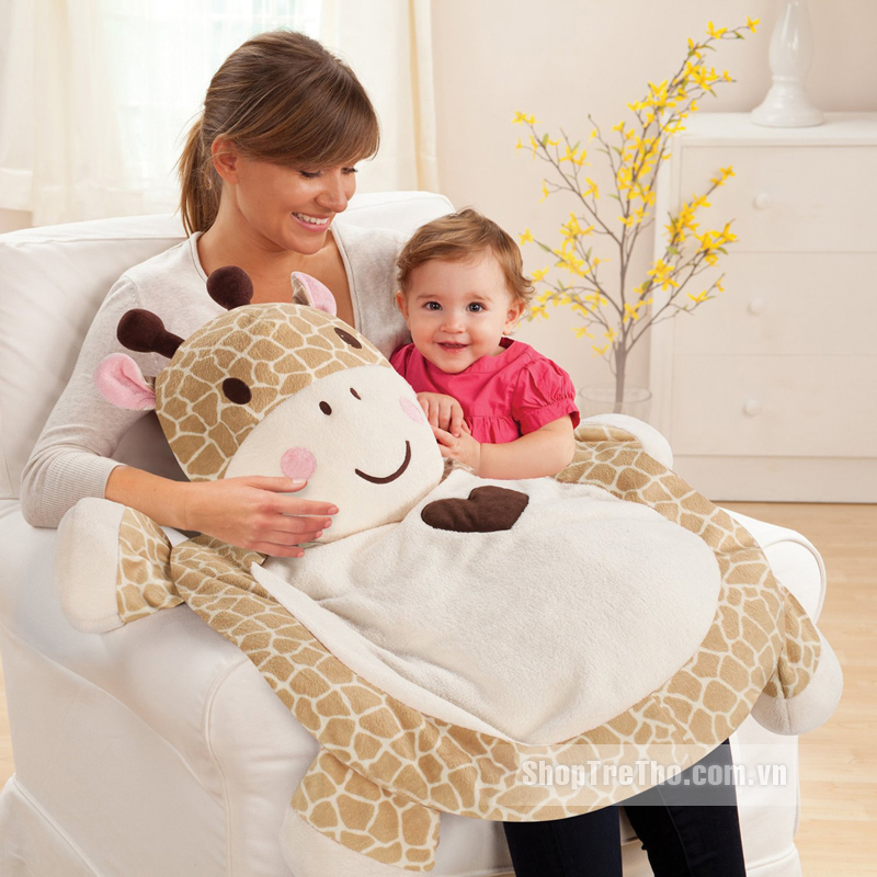 Thảm nằm chơi hình hươu cao cổ Plush Playtime Mat Summer SM67490 