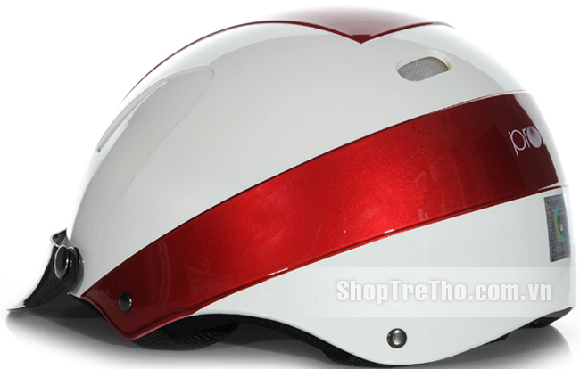 Mũ bảo hiểm Protec Disco size L màu đỏ
