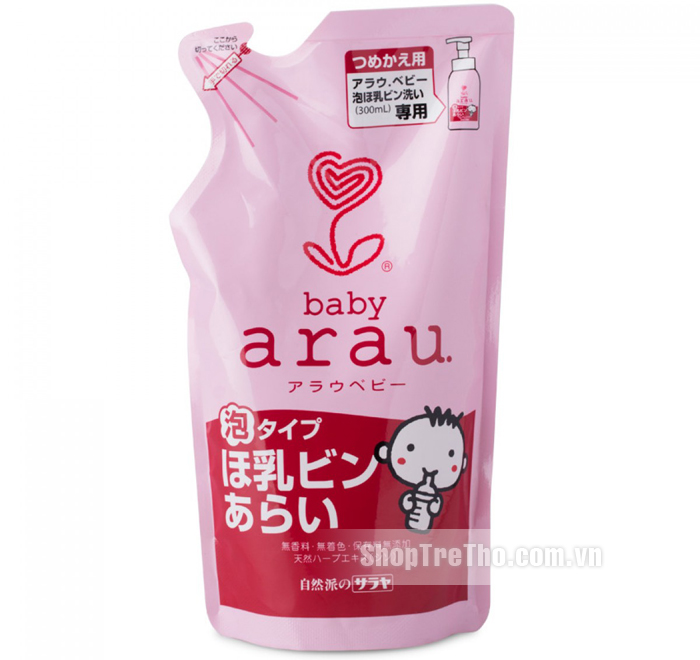 Nước rửa bình sữa arau baby 250ml