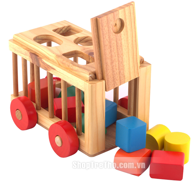 Xe cũi thả hình bằng gỗ