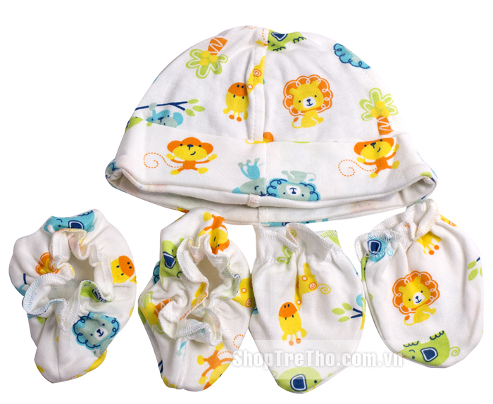 Set mũ bao tay chân Momcare