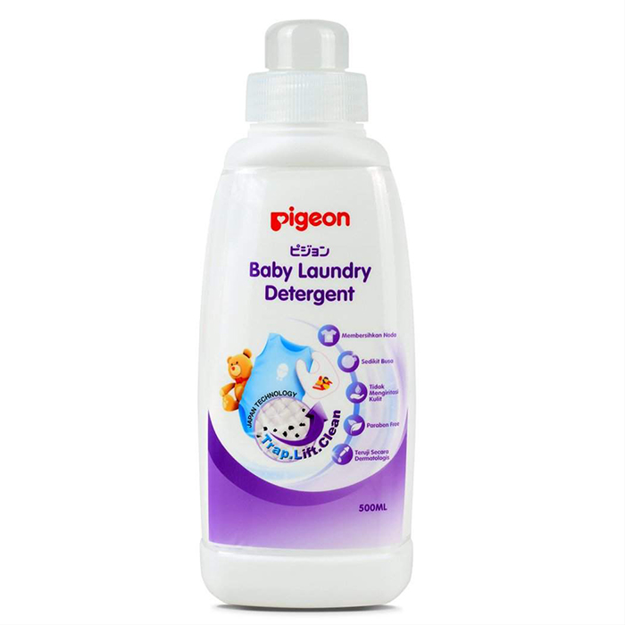 Nước giặt quần áo trẻ em Pigeon chai 500ml