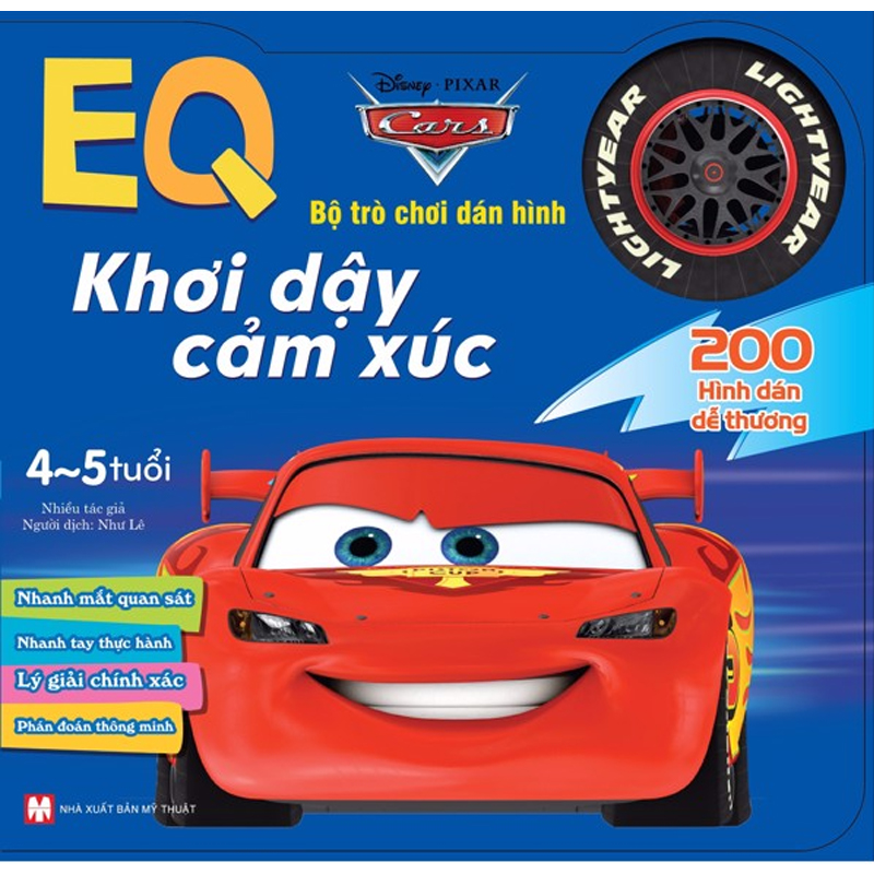 Bộ Trò Chơi Dán Hình EQ - Khơi Dậy Cảm Xúc (4 - 5 Tuổi)