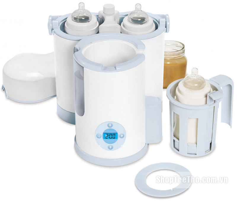 Máy hâm nóng bình sữa và có ngăn giữ lạnh Munchkin Night & Day Bottle Warmer & Cooler