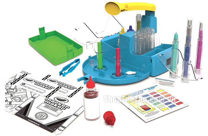 máy chế tạo bút lông Crayola