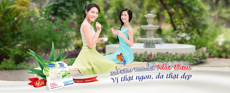 Sữa chua nha đam Vinamilk (1 vỉ/4 hộp)