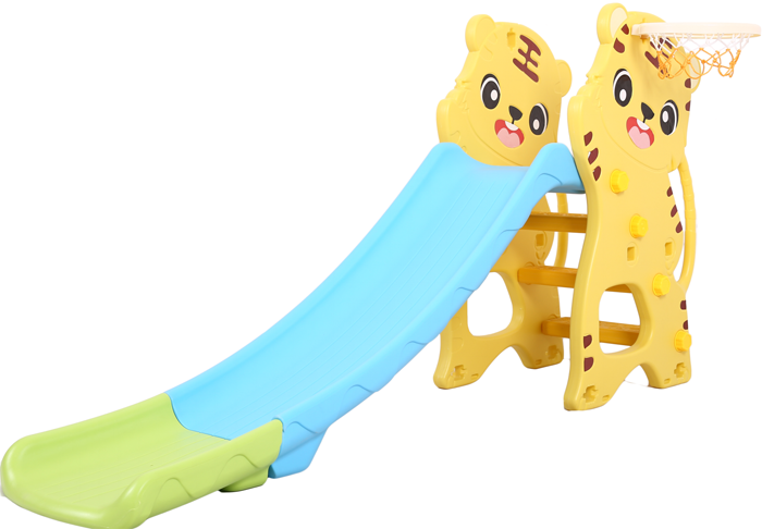 Cầu trượt chú hổ con L-MH01 (có bóng rổ) 