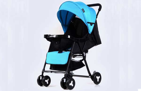 Xe đẩy Seebaby QQ3 màu xanh
