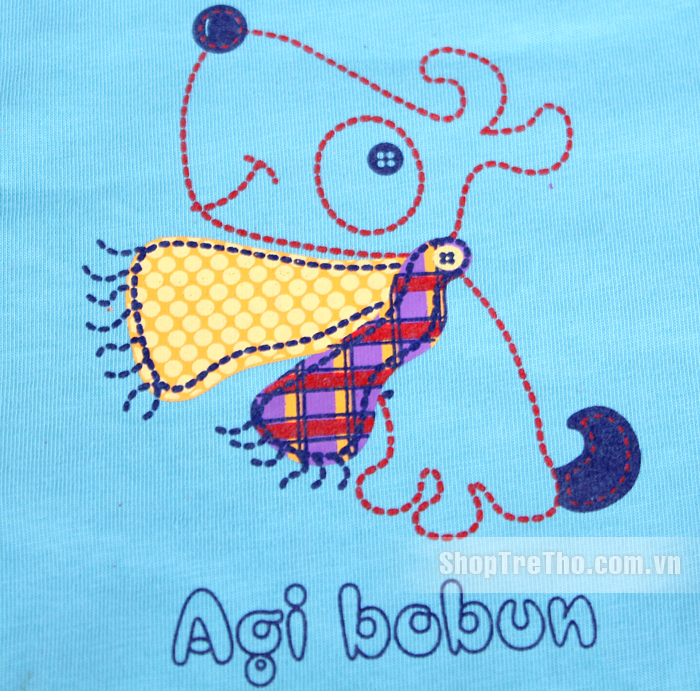 Áo body Agi bobun màu xanh (12M-18M)