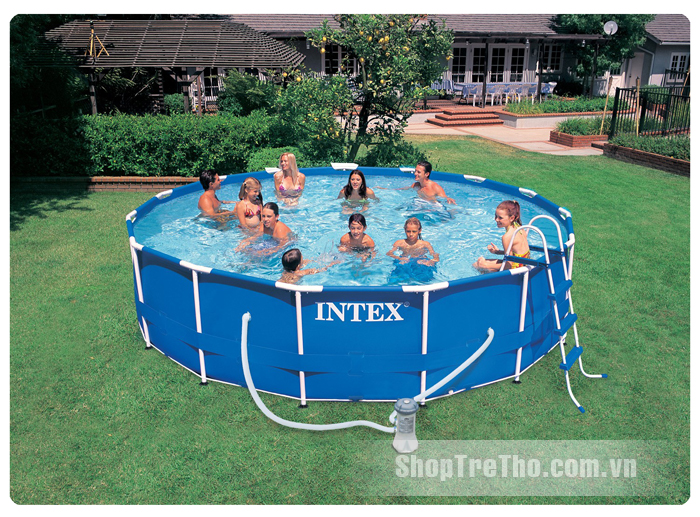 Bể bơi tròn khung kim loại Intex 56942 