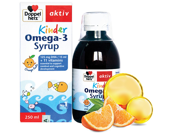 Siro Kinder Omega-3 Doppelherz cho bé (250ml)