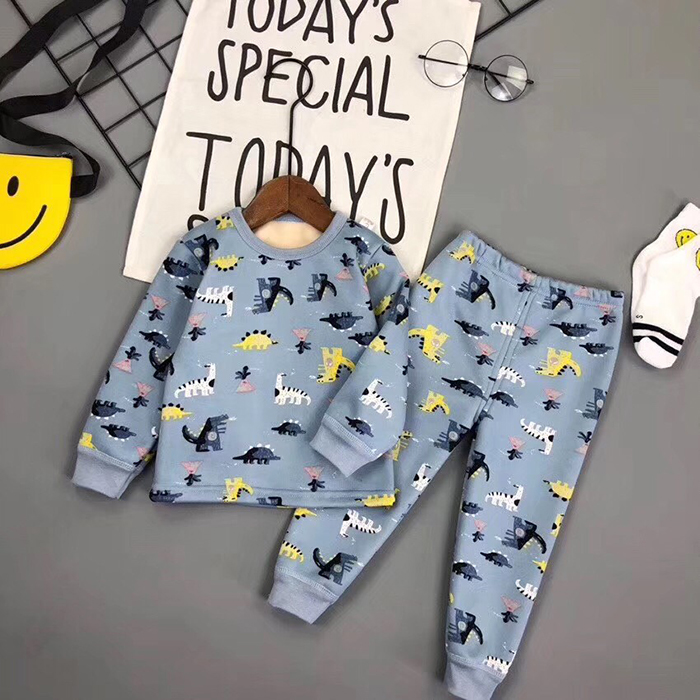 Bộ quần áo Thu Đông cài vai (6-24M)