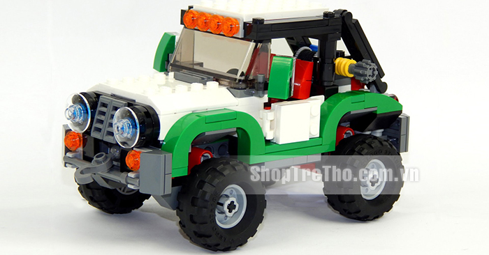do choi LEGO Creator 31037 - co xe vuot dia hinh 3 trong 1  