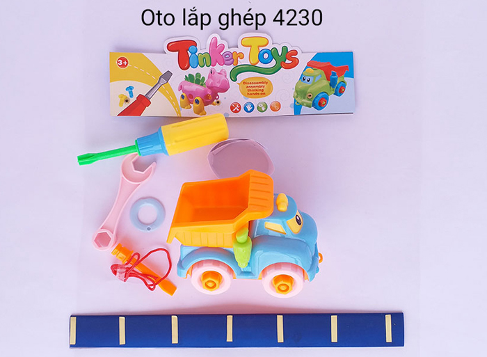 Đồ chơi ô tô lắp ghép 4230