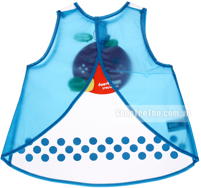 Yếm ăn toàn thân Papa Naforye N99372 nhựa mềm