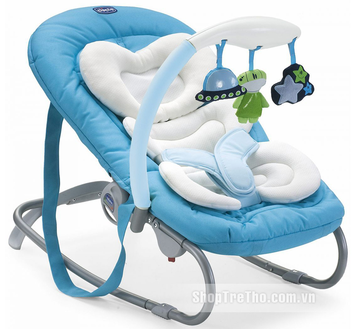 Ghế bập bênh Chicco Mia 114074 đĩa bay xanh
