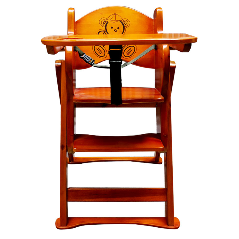 Ghế ăn bằng gỗ xoan đào cho bé