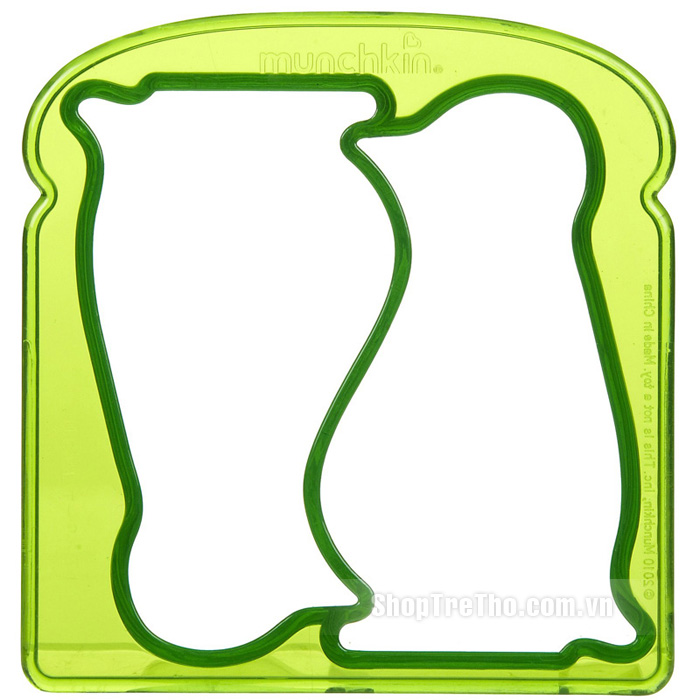 Khuôn cắt sandwich ngộ nghĩnh Munchkin 14902 Silly Sandwich Cutters - Asstd