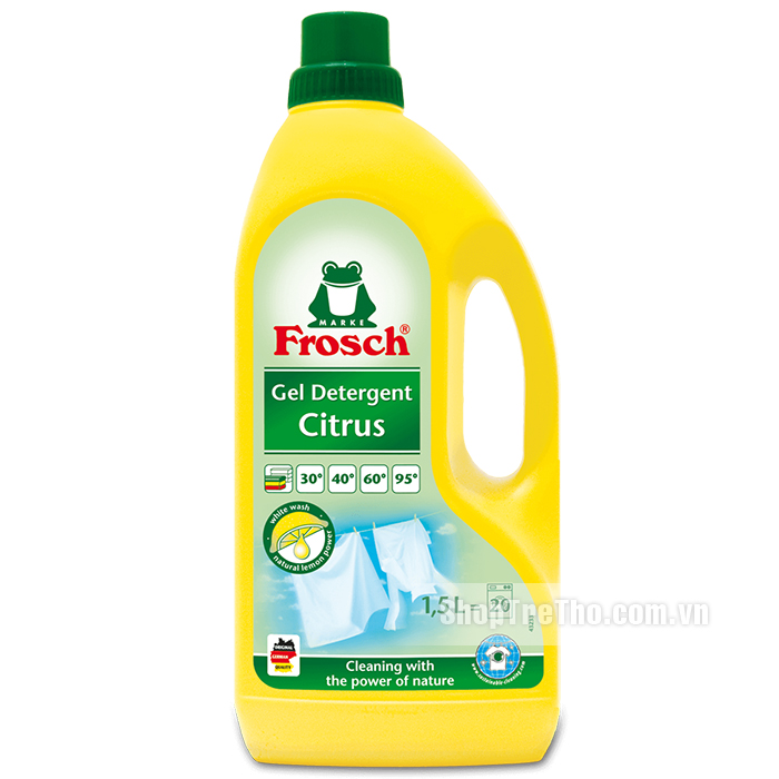 Nước giặt hương cam chanh Frosch 1500ml