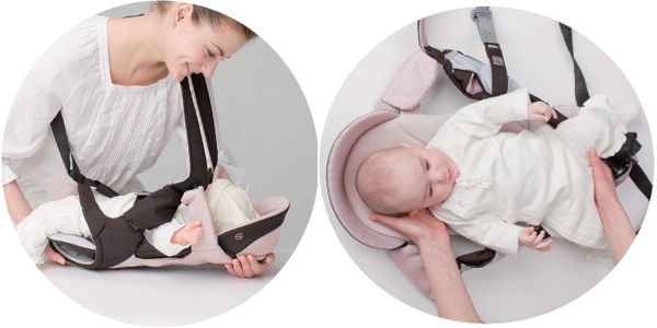 Địu Combi Nina 4 cách Magical Compact Fast