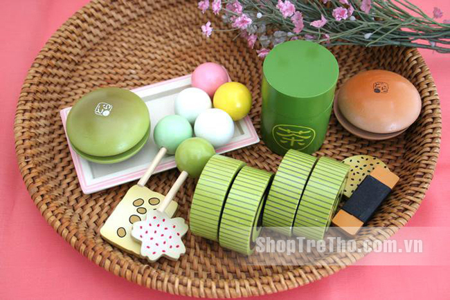 Bộ đồ chơi tiệc trà xanh Mother Garden 090S