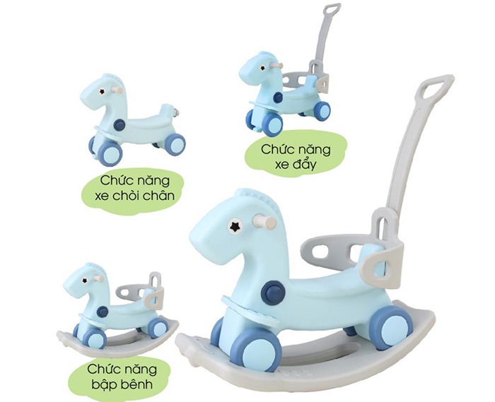 Ngựa bập bênh đa năng Toys House TH520-RH02