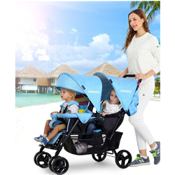 Bán Xe đẩy đôi gọn nhẹ Seebaby T33 (nhiều màu)