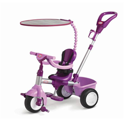 Bán Xe đẩy 3 bánh little tikes (màu tím)
