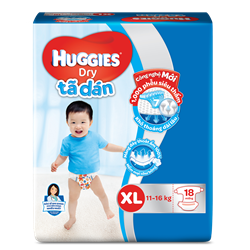 Bán Tã - bỉm dán Huggies XL18 (11-16kg)