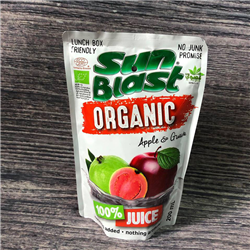 Bán Nước ép trái cây hữu cơ Sun Blast - vị táo ổi (200ml)