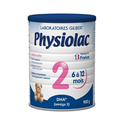 Bán Sữa Physiolac số 2 - 900g (6-12 tháng)