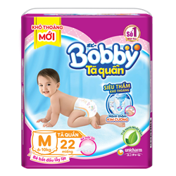 Bán Tã - bỉm quần Bobby M22 (6-10kg)
