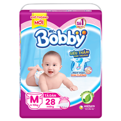 Bán Tã - bỉm dán Bobby M28 (6-10kg)