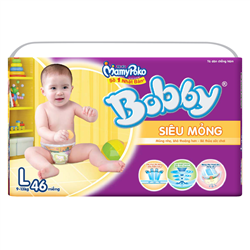 Bán Tã - bỉm Bobby L46 (siêu mỏng)
