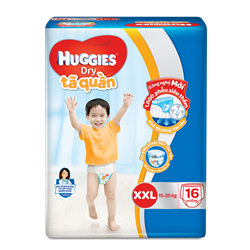 Bán Tã - bỉm quần Huggies XXL16