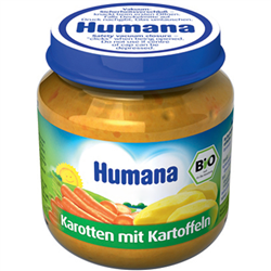 Bán Thức ăn dinh dưỡng Humana cà rốt khoai tây