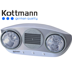Bán Đèn sưởi Kottmann dòng bạc K2B-HW-S