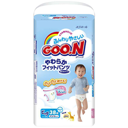 Bán Tã - bỉm Goon nội địa XL38 cho bé trai