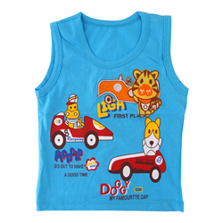 Bán Áo cho bé trai Bamina ba lỗ nhiều size (S1-S5)