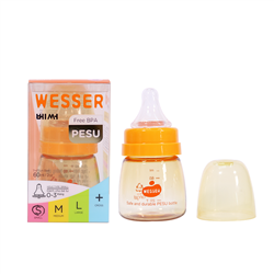 Bán Bình sữa Wesser PESU (cổ hẹp) 60ml