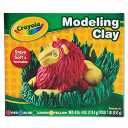 Bán Bộ đất nặn 4 màu Crayola (đỏ - vàng - xanh dương - xanh lá cây)