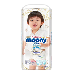 Bán Tã bỉm quần Moony Natural XL32 (12-22kg)