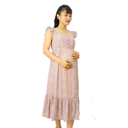 Bán Đầm bầu tay cánh tiên cam Emum