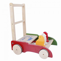 Bán Xe tập đi IQ Toys hình con gà cho bé