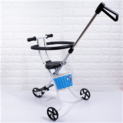 Bán Xe đẩy 3 bánh gấp gọn thông minh (có giỏ)