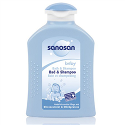 Bán Tắm gội cho bé Sanosan baby bath & sampoo 200ml