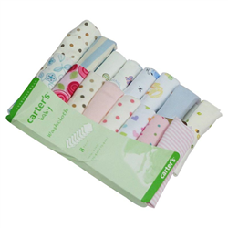 Bán Khăn mặt Carter's cho bé (vỉ 8 chiếc)