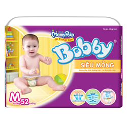 Bán Tã - bỉm Bobby M52 (siêu mỏng)