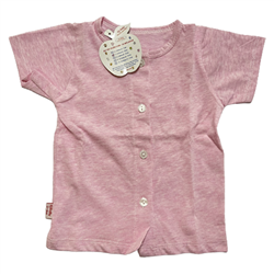 Bán Áo tay ngắn Melange IQ Baby (Hồng Melg)